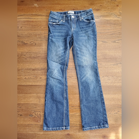 Jeans Skinny Fille Cherokee Rouge - Taille 16, Délavé - Occasion Très Bon état